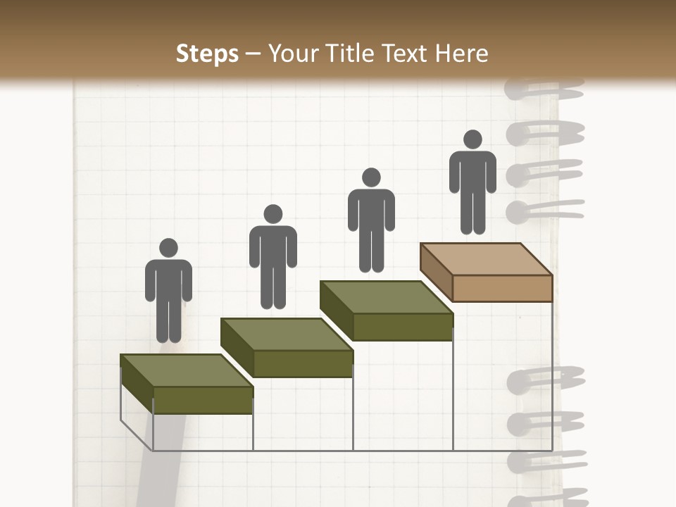 A Notepad With A Pen On Top Of It PowerPoint Template