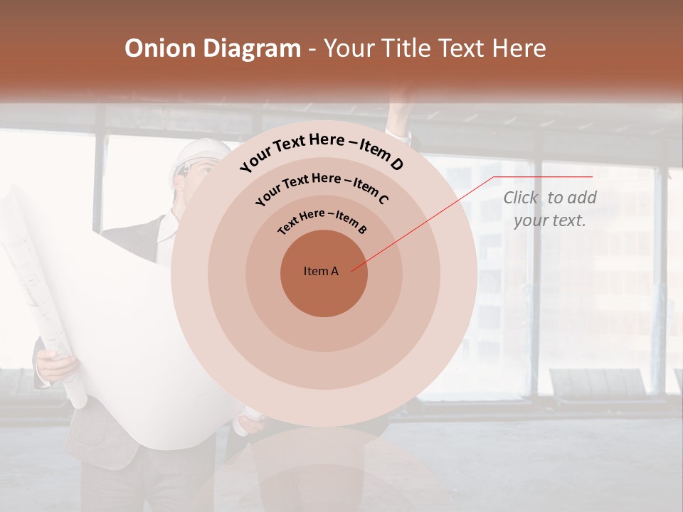 Two Men In Suits And Hardhats Holding A Blueprint Powerpoint Presentation PowerPoint Template