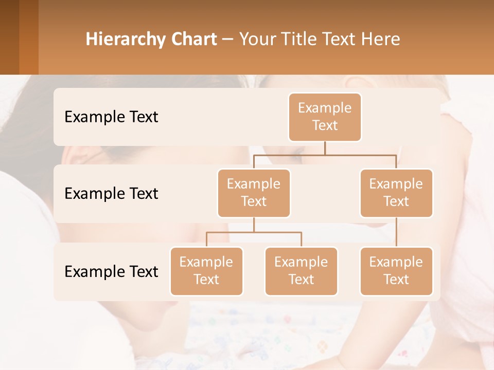 A Woman Holding A Baby Up To Her Face PowerPoint Template