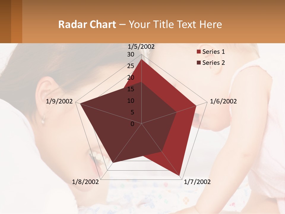 A Woman Holding A Baby Up To Her Face PowerPoint Template