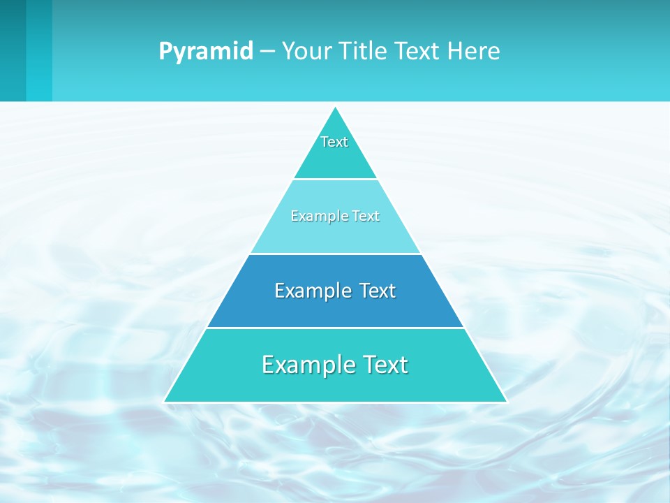 A Blue And White Water Powerpoint Presentation PowerPoint Template