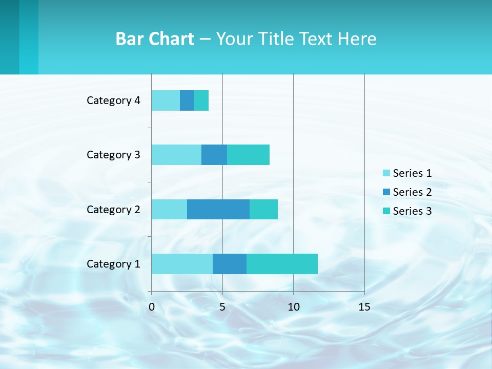 A Blue And White Water Powerpoint Presentation PowerPoint Template