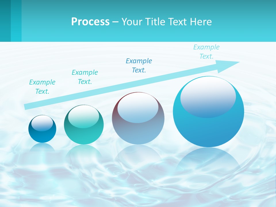 A Blue And White Water Powerpoint Presentation PowerPoint Template