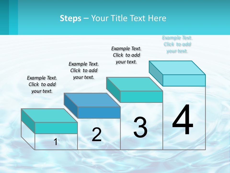 A Blue And White Water Powerpoint Presentation PowerPoint Template