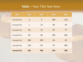 A White Plate Topped With Mini Cakes Covered In Toppings PowerPoint Template