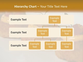 A White Plate Topped With Mini Cakes Covered In Toppings PowerPoint Template