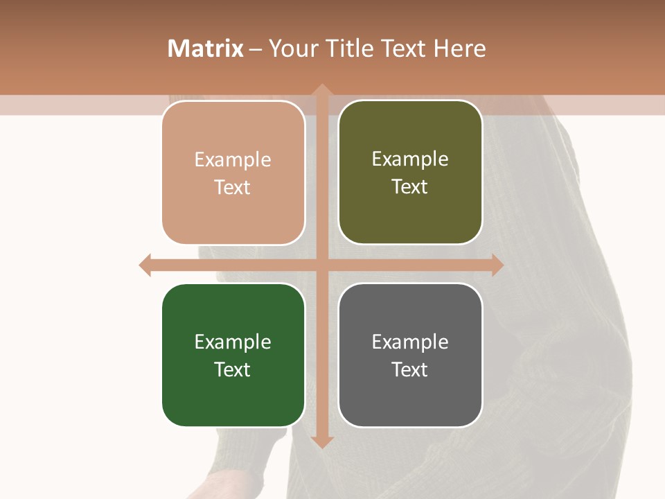 An Elderly Woman With A Cane Powerpoint Template PowerPoint Template