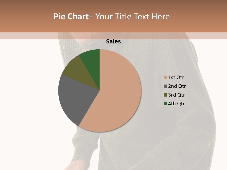 An Elderly Woman With A Cane Powerpoint Template PowerPoint Template