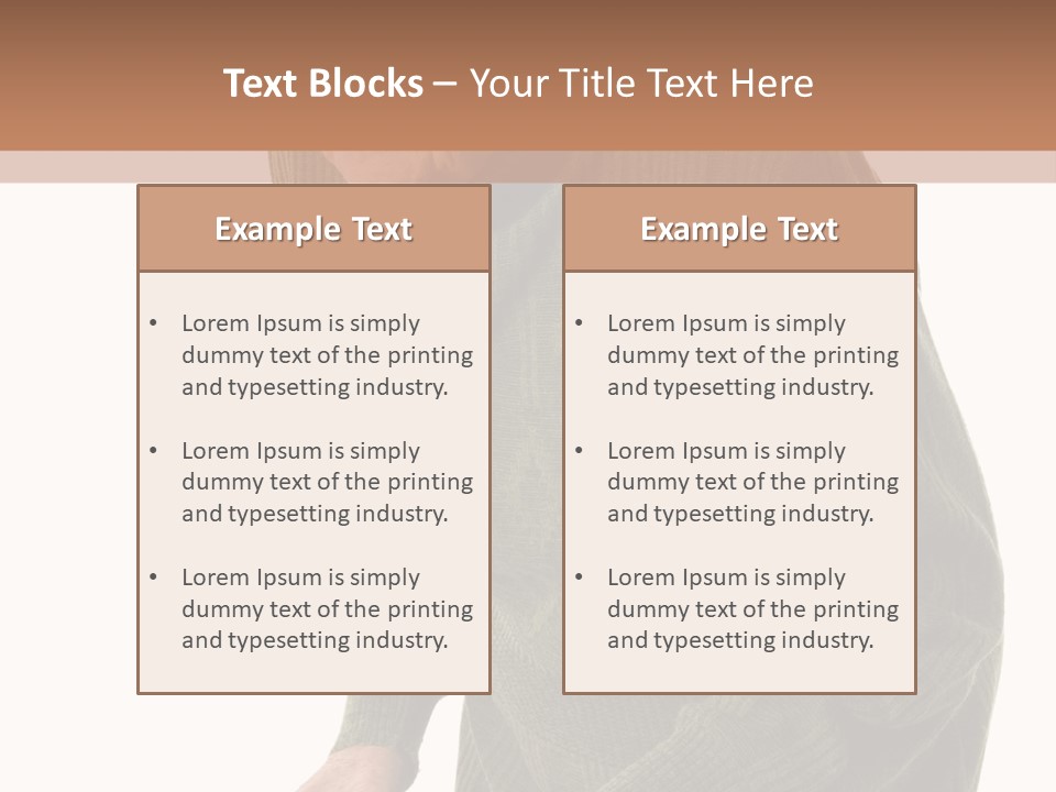 An Elderly Woman With A Cane Powerpoint Template PowerPoint Template