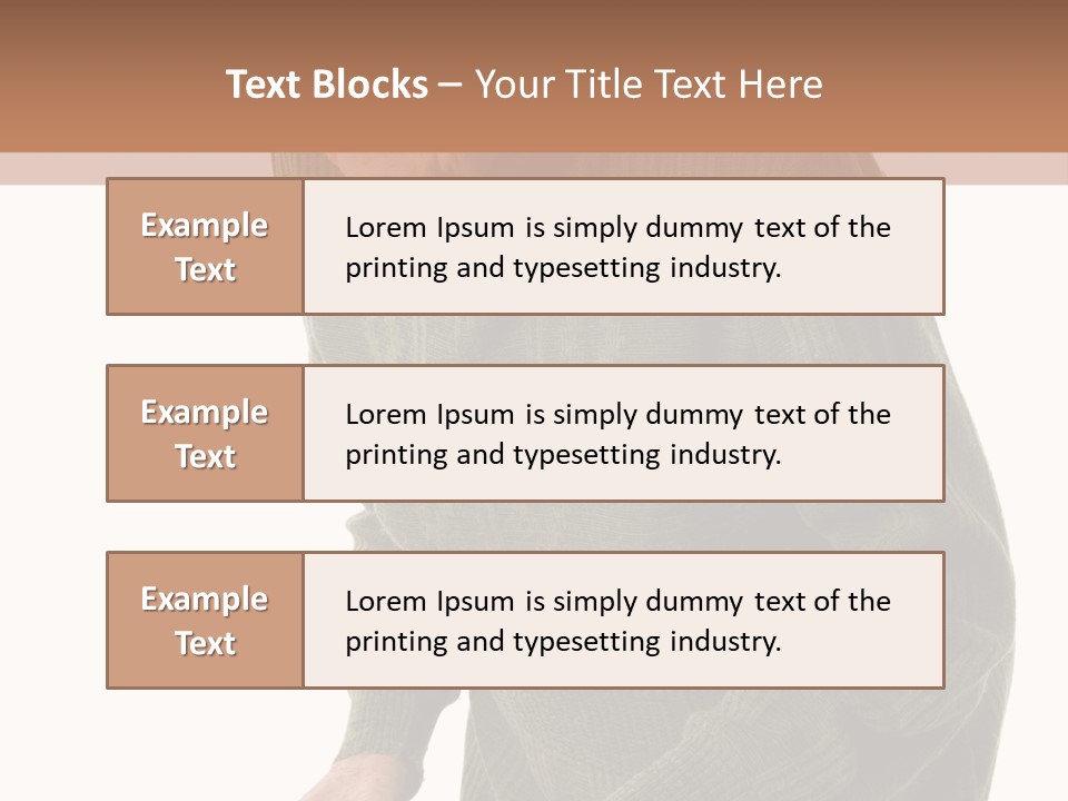 An Elderly Woman With A Cane Powerpoint Template PowerPoint Template