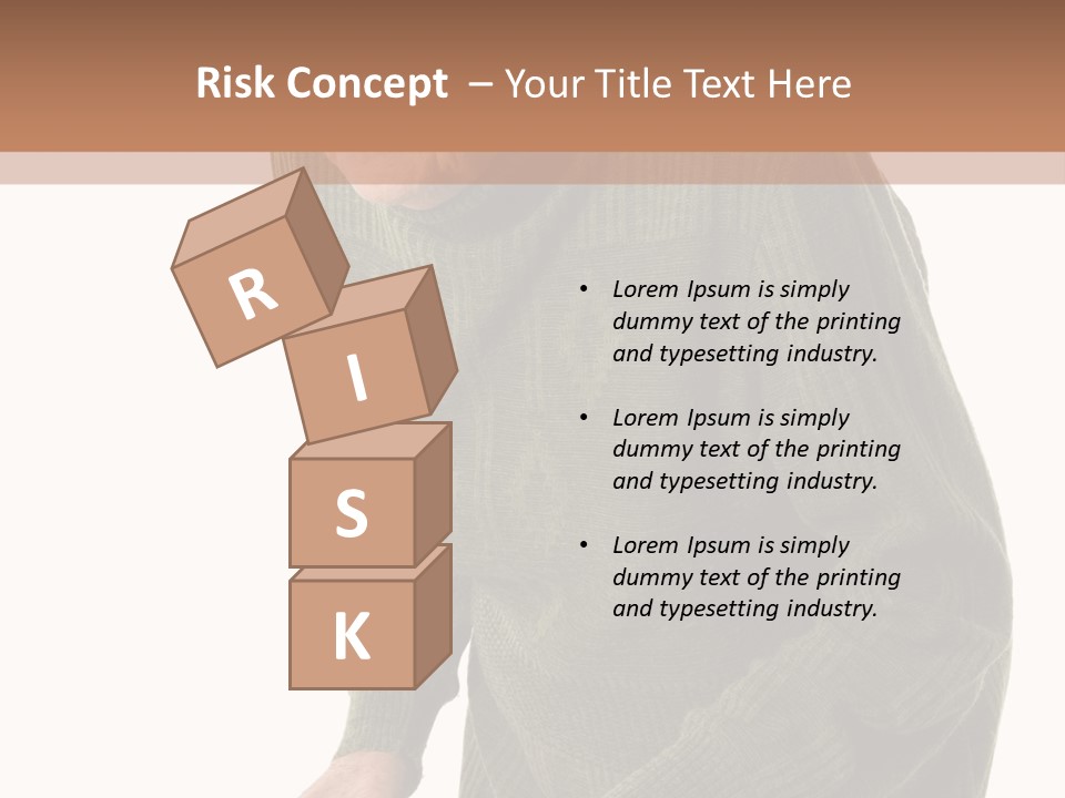 An Elderly Woman With A Cane Powerpoint Template PowerPoint Template