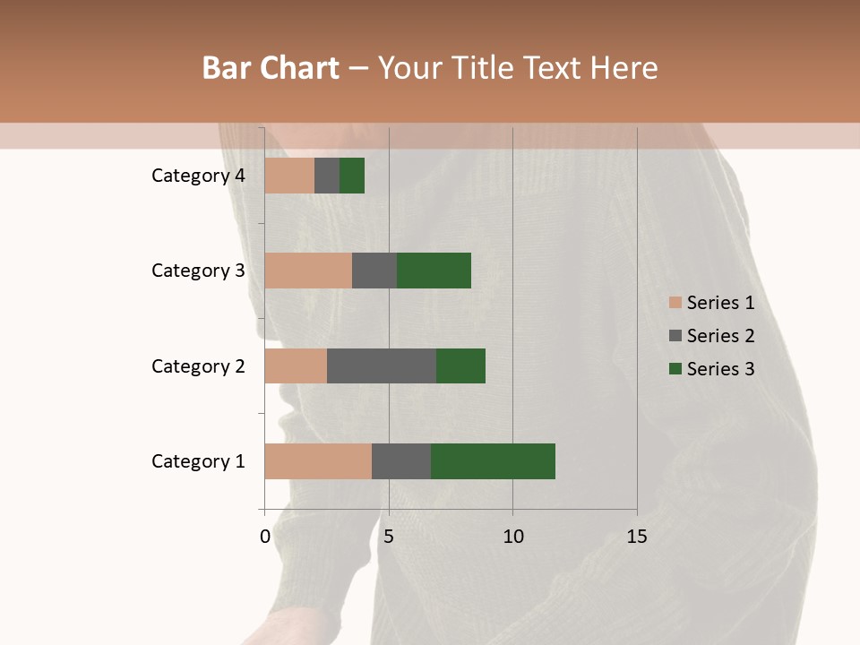 An Elderly Woman With A Cane Powerpoint Template PowerPoint Template