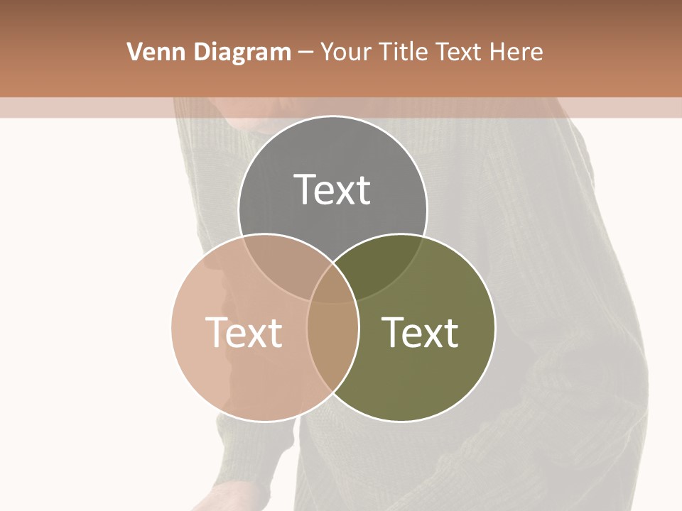 An Elderly Woman With A Cane Powerpoint Template PowerPoint Template