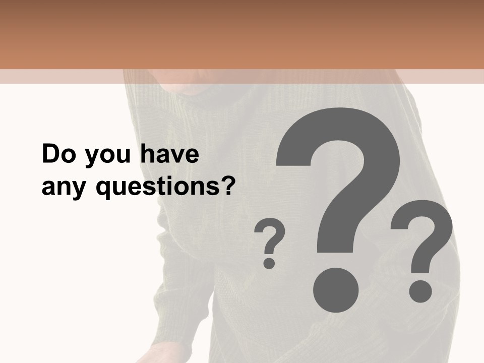 An Elderly Woman With A Cane Powerpoint Template PowerPoint Template