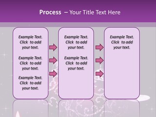A Purple Christmas Ornament With Two Candles On A Purple Background PowerPoint Template