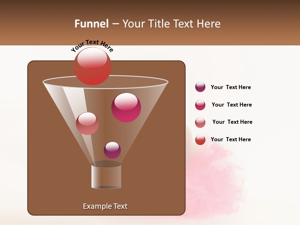 A Baby In A Pink Tutu Is Sitting On A White Surface PowerPoint Template