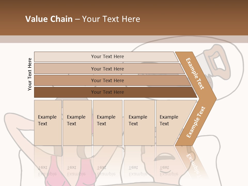 A Woman Laying In Bed Next To A Man With A Knife PowerPoint Template