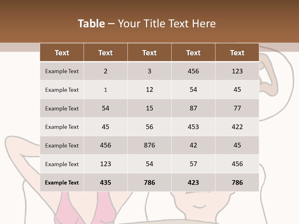 A Woman Laying In Bed Next To A Man With A Knife PowerPoint Template