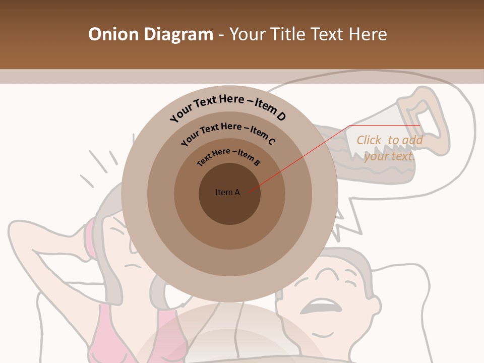 A Woman Laying In Bed Next To A Man With A Knife PowerPoint Template