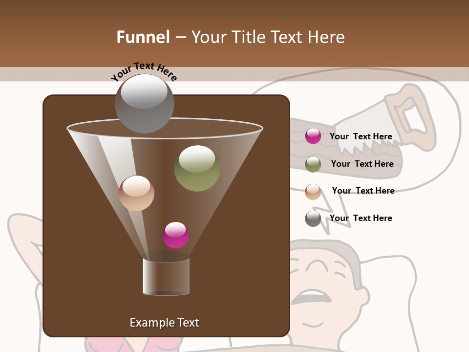 A Woman Laying In Bed Next To A Man With A Knife PowerPoint Template