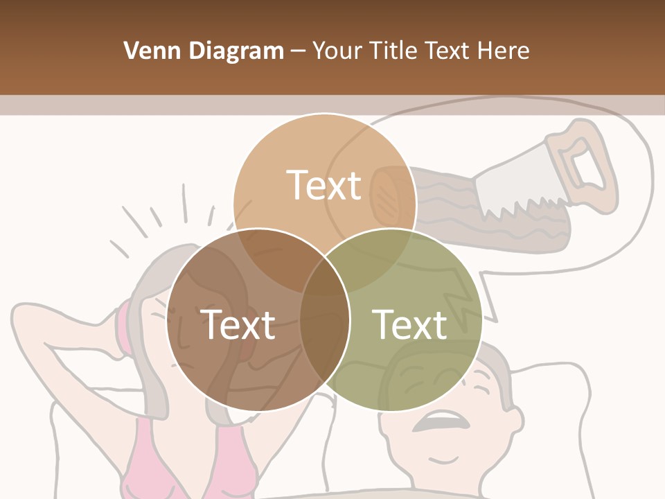 A Woman Laying In Bed Next To A Man With A Knife PowerPoint Template