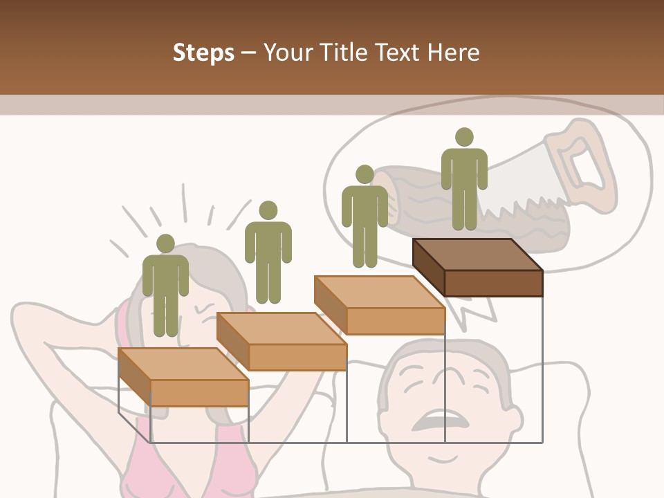 A Woman Laying In Bed Next To A Man With A Knife PowerPoint Template