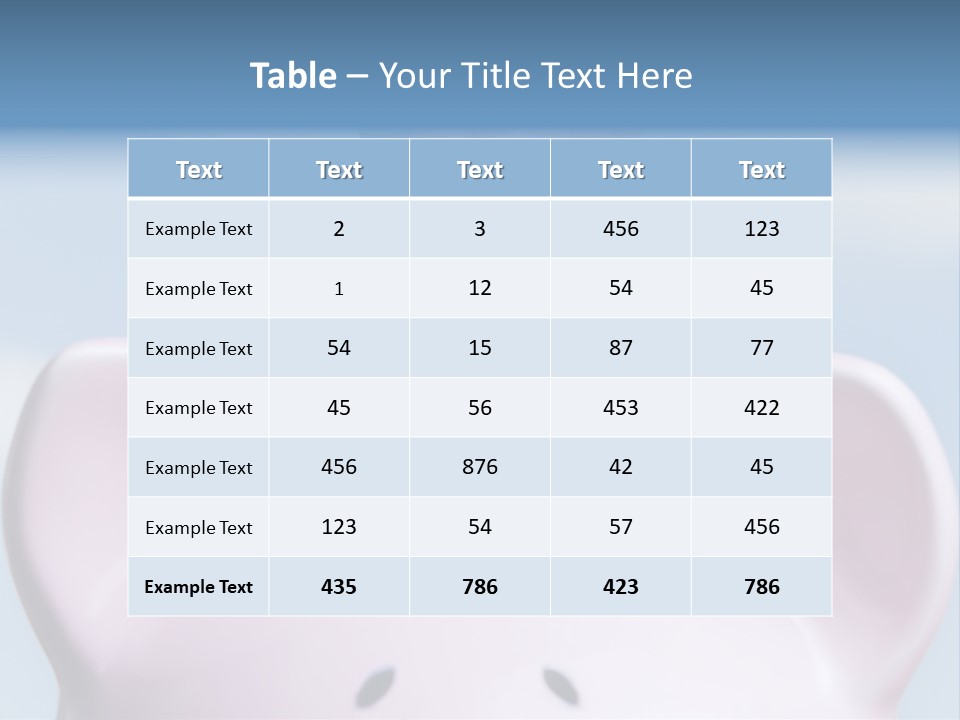 A Person Putting A Coin Into A Pink Piggy Bank PowerPoint Template