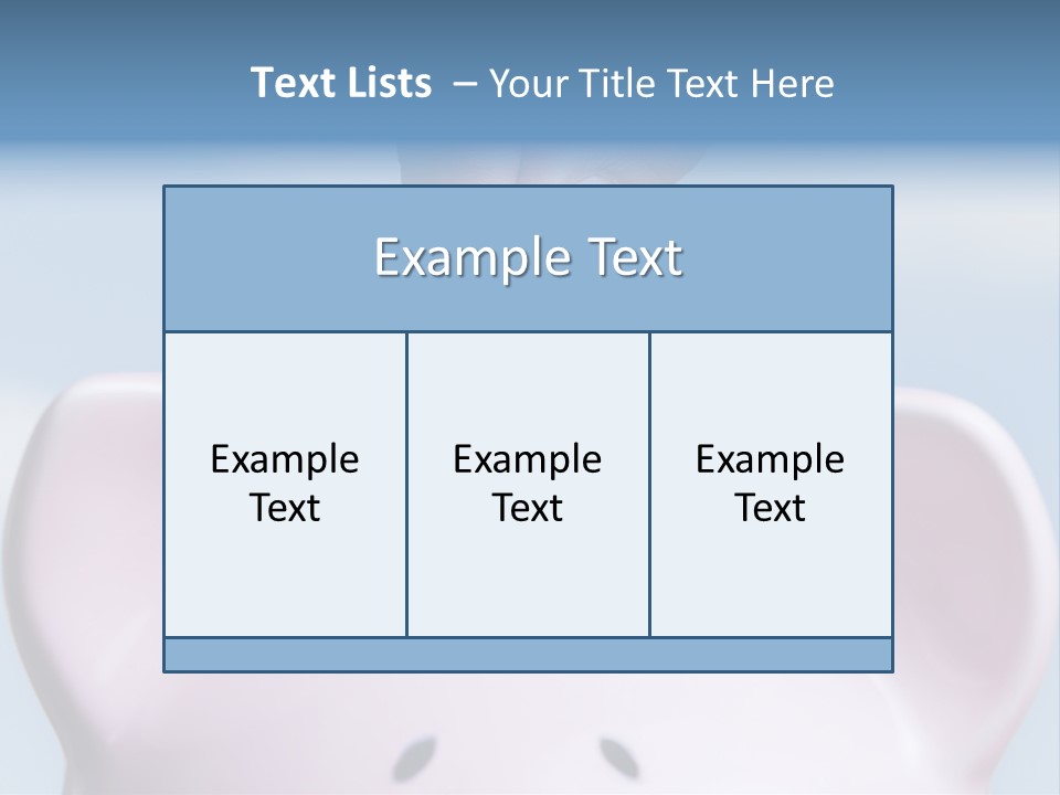 A Person Putting A Coin Into A Pink Piggy Bank PowerPoint Template