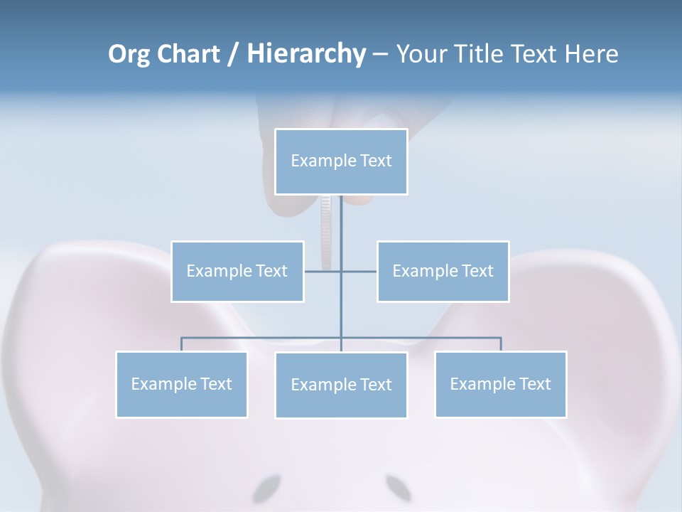 A Person Putting A Coin Into A Pink Piggy Bank PowerPoint Template