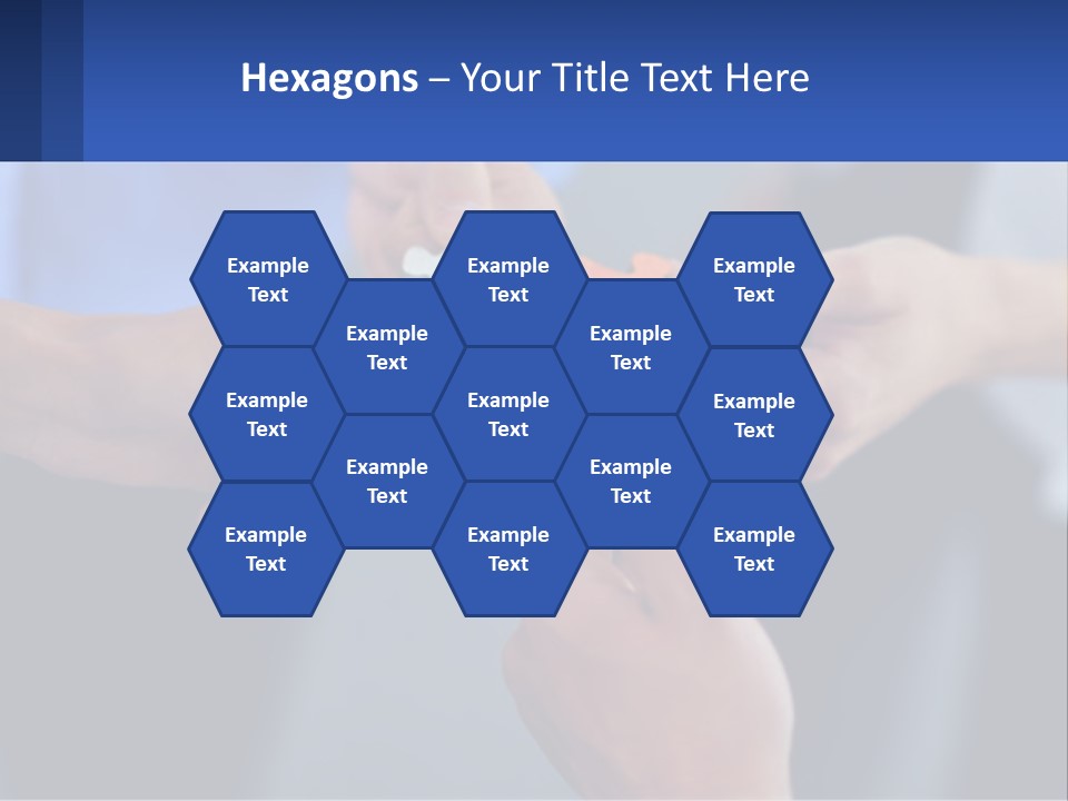 A Group Of People Putting Pieces Of A Puzzle Together PowerPoint Template