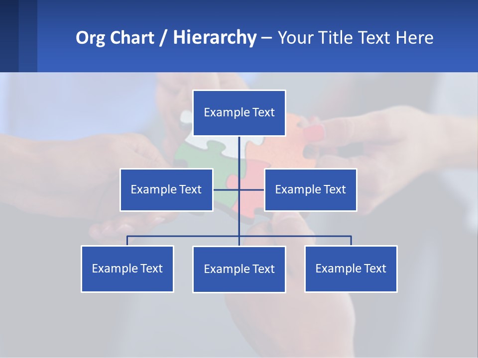 A Group Of People Putting Pieces Of A Puzzle Together PowerPoint Template