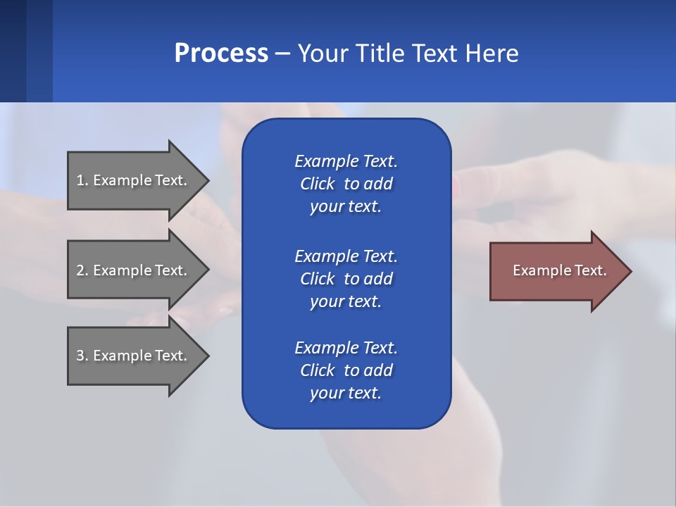 A Group Of People Putting Pieces Of A Puzzle Together PowerPoint Template