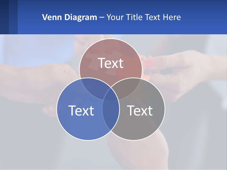 A Group Of People Putting Pieces Of A Puzzle Together PowerPoint Template
