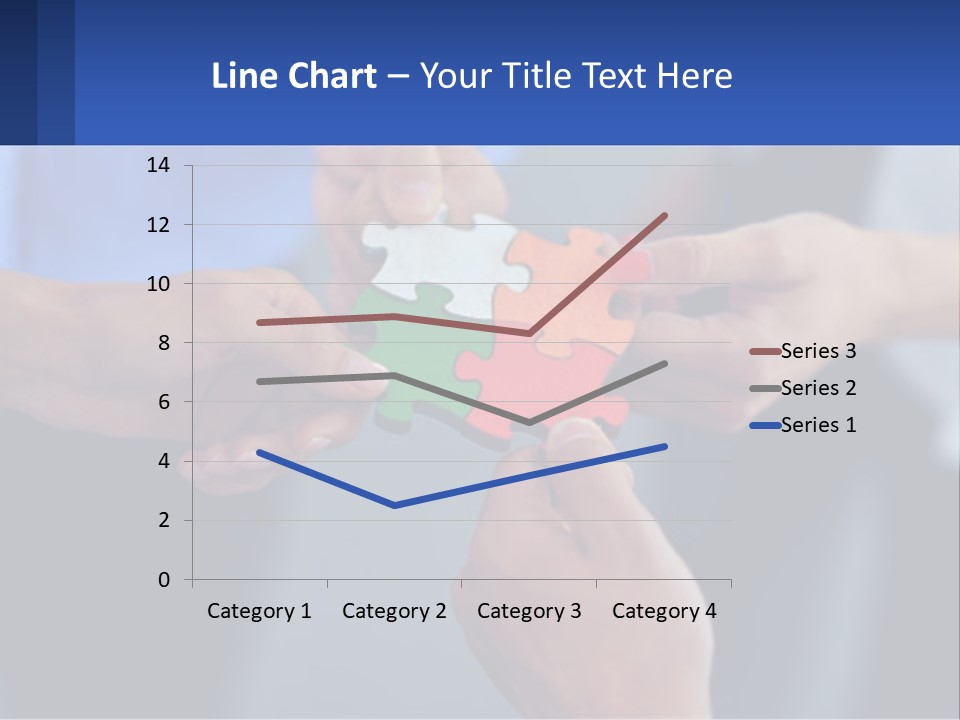A Group Of People Putting Pieces Of A Puzzle Together PowerPoint Template