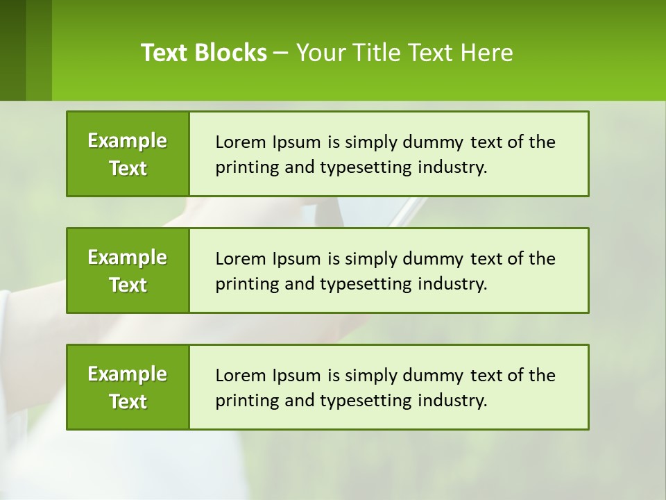 A Person Holding A Cell Phone In Their Hand PowerPoint Template