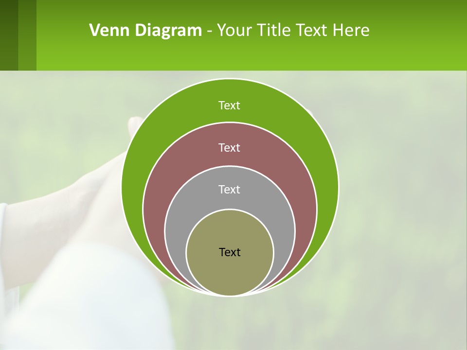 A Person Holding A Cell Phone In Their Hand PowerPoint Template