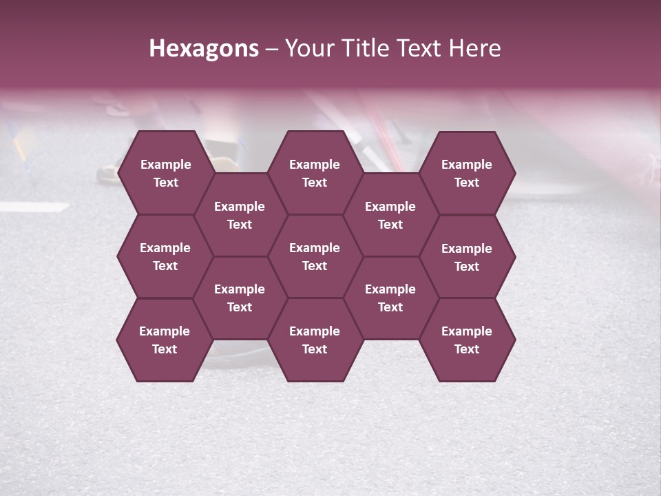 A Group Of People Walking Across A Street PowerPoint Template