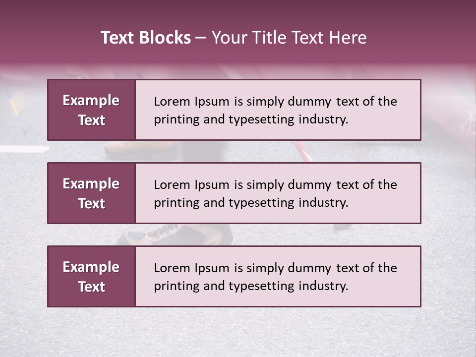A Group Of People Walking Across A Street PowerPoint Template