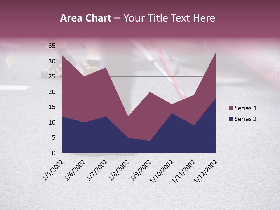 A Group Of People Walking Across A Street PowerPoint Template