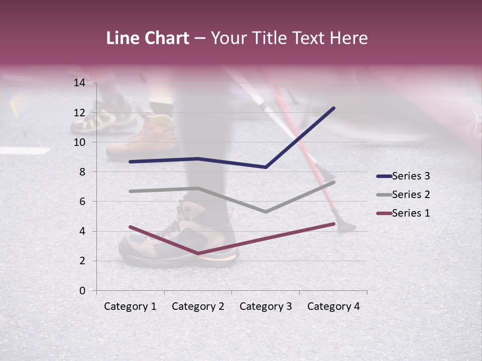 A Group Of People Walking Across A Street PowerPoint Template