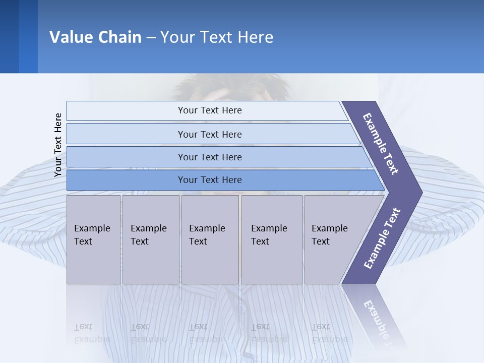 A Man Covering His Eyes While Laying In Bed PowerPoint Template