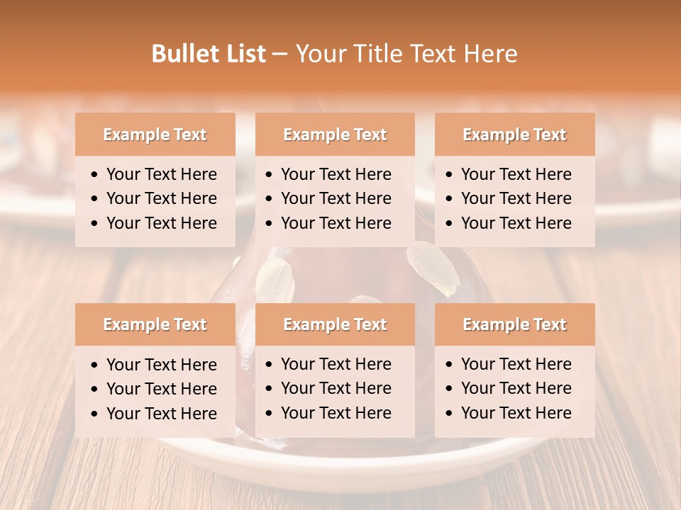 A Plate With Three Pieces Of Chocolate Covered Pears PowerPoint Template