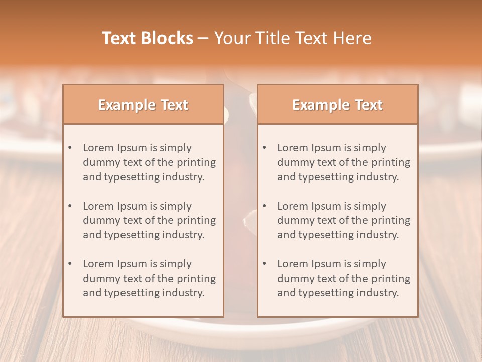 A Plate With Three Pieces Of Chocolate Covered Pears PowerPoint Template