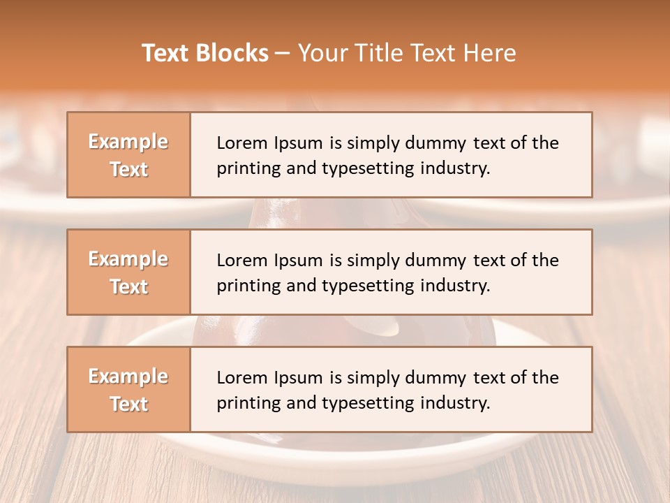 A Plate With Three Pieces Of Chocolate Covered Pears PowerPoint Template