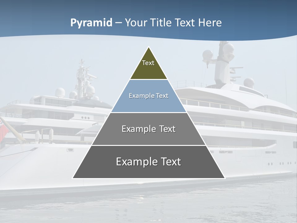 A Large White Boat In A Body Of Water PowerPoint Template