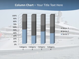 A Large White Boat In A Body Of Water PowerPoint Template