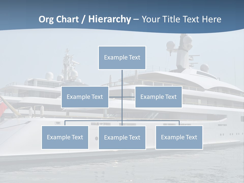 A Large White Boat In A Body Of Water PowerPoint Template