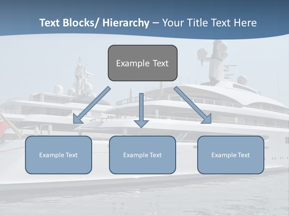 A Large White Boat In A Body Of Water PowerPoint Template