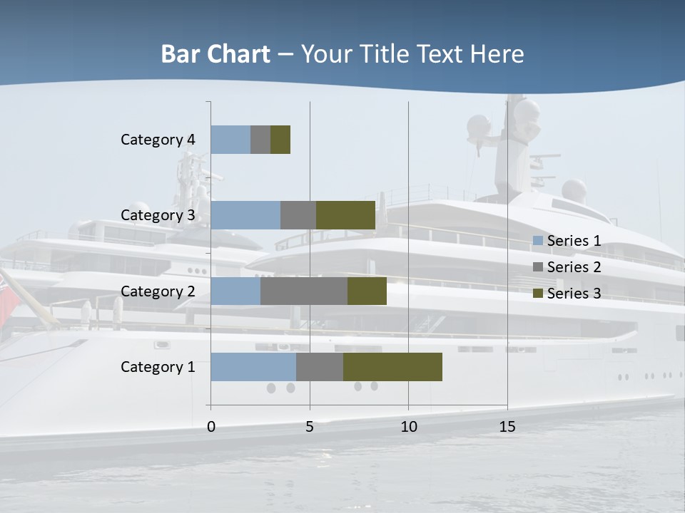 A Large White Boat In A Body Of Water PowerPoint Template