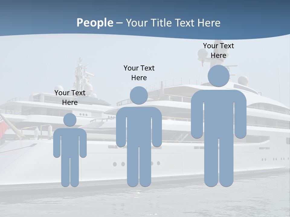 A Large White Boat In A Body Of Water PowerPoint Template